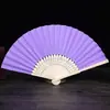 Leque dobrável em branco leque de papel branco diy pintura 7 polegadas pintura infantil jardim de infância feito à mão rabisco leque colorido