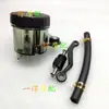 Cheliwu Depósito de Aceite de Cilindro Maestro Brembo Scooter Eléctrico Motocicleta Cilindro Maestro Tipo Empuje Modificado Depósito de Aceite Transparente Depósito de Líquido de Frenos Trasero
