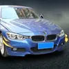Modificación de coche parachoques delantero deportivo Cuchillo de aire parachoques delantero del coche spoiler envolvente delantero desviador cuchillo de aire Rojo Azul amarillo