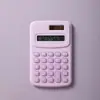 Papelería para computadora al por mayor para estudiantes de primaria, calculadora de oficina mini, calculadora linda de dibujos animados de 8 dígitos, computadora transfronteriza