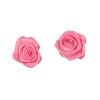 Flor artificial cocar corpete fita rosa botão artesanal DIY tecido material decoração de casamento flor acessórios flor