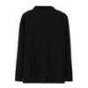 Abrigo cálido de terciopelo alemán para niñas otoño e invierno más camisa básica acolchada de terciopelo cuello medio alto abrigo básico para niñas para ropa de otoño