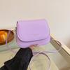 Bolsa de Ombro Nova Outono e Inverno Cor Doce Combinação Total Moda Pequena Fresca Textura de Alta Qualidade Bolsa Sela Bolsa Transversal para Trabalho Bolsa Feminina