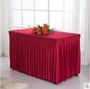 Faldón de Mesa de Tejido Plano para Exposiciones, Mantel para Mesa de Conferencias, Cubremesa para Eventos, Cubremesa para Boda/Fiesta de Bienvenida, Especial para Bodas