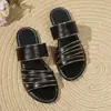 Sandalias Planas Redondas de Verano 2026 Nuevo Estilo Comercio Exterior Versátiles Talla Grande Casuales Sin Cierre para Mujer Uso en Exteriores
