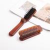 Nuevo Peine de Cerdas Plegable Ámbar Portátil para Mujer Viaje Peine para Cabello Rizado Peine para Estilo Esponjoso