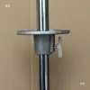 Modelo Bandeja de Metal Plástico Modelo Redondo Adereços Acessórios Para Manequim Base Ajustável