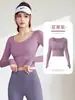 Roupas de Yoga Femininas Tops Estilo Verão 2026 Pilates Treinamento Profissional Corrida Fitness Conjunto Esportivo Manga Longa