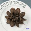 Flor de Dalia Artificial Diámetro de la Cabeza 10cm Flores de Dalias Flor de Seda DIY Guirnalda Hecha a Mano Adornos para Tocados Ramilletes Ramillete