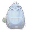 Mochila Escolar Casual para Estudiante de Gran Capacidad para Mujer, Mochila Sencilla Combinable para 2024, Mochila de Viaje Fresca y Dulce