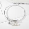 Pulseira feminina versátil de desenho animado de alta qualidade para casal, melhores amigas, pulseira para três pessoas com pequenos presentes, joias estudantis por atacado