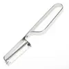 Pelador de Acero Inoxidable para el Hogar Cuchillo Pelador de Frutas para el Hogar Pelador de Frutas y Verduras Pelador de Patatas Herramientas de Cocina Mayoreo