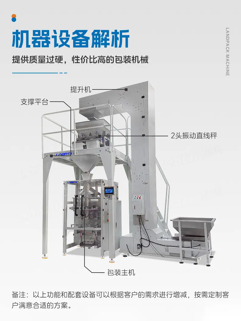 LD-720AS(碳钢主机+2斗12L线性称+插角袋)+狗粮
