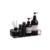Rack de armazenamento longo de ferro não perfurado para lavagem de vaso sanitário e armazenamento de suprimentos de limpeza de cozinha rack de armazenamento