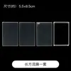 Paquete de material de cáñamo fluido arena fluida aceite transparente de alta definición cáñamo fluido casero material DIY cáñamo fluido acrílico purpurina de cáñamo fluido goo tarjeta ladrillo