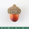 Venta Directa de Fábrica al por Mayor Venta Caliente Transfronteriza Bellota Simulada Bellota Natural Modelo de Castaña Halloween Navidad