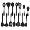 Espátula de Silicona de Fábrica, Espátula para Sartén Antiadherente, Utensilios de Cocina Transfronterizos Todo Incluido, Espátula de Cocina para el Hogar, Espátula para Freír Pescado, Venta al por Mayor de Utensilios de Cocina de Silicona
