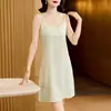 Bata de Satén Jacquard para Mujer Primavera/Verano 2026, Se Puede Usar Afuera, Combinada con un Traje, Elegante y con Estilo Camisón