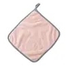 Borde para paño de cocina de Merbau colgable forro polar de coral engrosado absorbente paño de cocina toalla de mano paño de limpieza para el hogar estropajo