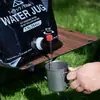 Saco de Água com Válvula 7.5L Personalizado para Exportação Estilo Camping ao Ar Livre Dobrável Saco de Armazenamento de Água 8L10L com Torneira Substituível