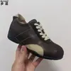 Sapatos de treino alemães femininos estilo balé retrô com aumento de altura em couro genuíno, sapatos esportivos casuais de sola fina e macia, sapatos Forrest Gump para mulheres