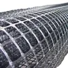 Geomalla biaxialmente estirada, una empresa de producción y venta propia, Huisheng Refuerzo de base de carretera protectora Malla de alta resistencia anti-grietas