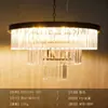 Lámpara de Araña de Lujo Ligero Shangmeili Lámpara de Cristal Postmoderna Sala de Estar Iluminación Sencilla para Comedor Lámpara de Dormitorio Villa Lámpara Grande para Uso Doméstico
