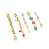 Larga duración no se decolora Vietnam Shajin rica armadura mundo nubes auspiciosas manzana geométrica cadena de dopamina accesorios DIY pulsera mujeres