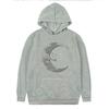 Comercio exterior 2023 lindo Luna y noche quiero tener sudadera con capucha estampada nueva para hombre y mujer europea y americana