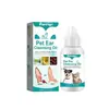 Óleo de Limpeza para Ouvidos de Pet Furriyo Limpador de Ouvidos Suave Solução Refrescante para Cuidado dos Ouvidos para Gatos e Cachorros