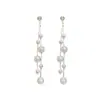 Aguja de plata 925, diseño de nicho, aretes de puesto de mercado nocturno, fuente mayorista, aretes de moda estilo coreano, aretes populares