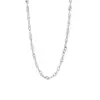 Cadena de Plata de Ley s925 Patrón Ola de Agua para Mujer Cadena Versátil de Ola de Agua Cadena para Clavícula Cadena de Joyería Simple Cadena al por Mayor