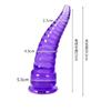 Plug Anal Posterior de Polvo Tentáculo Alternativo Pênis Artificial Super Grande Masturbador Anal de Boxe Diversão Sexual Adulta