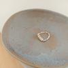 Anillo de Perla Femenino ins Diseño Nicho Personalidad Sentido Avanzado Ajuste de Apertura Anillo de Dedo 2022 Nuevo
