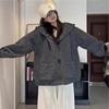Suéter tipo cárdigan de punto con capucha y suave cera de estilo coreano para mujer, otoño e invierno 2024, nueva chaqueta holgada y adelgazante a la moda