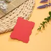 Cartão de Saudação Ondulado de Renda Lisa Colorida Mais Vendido da Amazon Convite para Festa de Aniversário Cartão Colorido em Branco para Presente Escrito à Mão