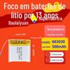 Bateria Ternária 603030 Fabricantes Atacado Lâmpada Alto-falante Bluetooth Instrumento de Beleza Brinquedos Bateria de Polímero de Lítio 600mAh