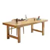 Escritorio de madera maciza escritorio para computadora sala de estar hogar escritorio de estudio mesa de estudio moderno simple mesa extra gruesa