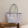 Bolsas Impressas Transfronteiriças 2026 Moda Casual Nova Bolsa de Ombro Grande Capacidade para o Dia a Dia Bolsa Tote de Mão Primavera e Verão