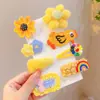 Accesorio para el Cabello Súper Dulce Oso de Peluche Pinza para el Cabello Melard Pasador de Gama Alta Pinza Dulce para la Parte Posterior de la Cabeza Estilo Ins para Flequillo