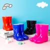 Botas de Lluvia de Moda Transfronterizas para Bebé Fabricante Mayorista Zapatos de Agua Personalizados para Niños Zapatos de Agua Ligeros de Caña Baja Dibujos Animados Lindos Botas de Lluvia