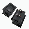 Interruptor basculante pequeño de pin S interruptor basculante negro dos velocidades dos pines función ON-OFF tamaño 21*15 interruptor