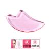Rosto de cristal rosa olho Jade raspador raspador de ágata em forma de coração atacado massagem beleza raspador de cristal