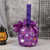 Decorações de Sacola de Doces de Halloween Sacola de Abóbora Portátil Crianças do Jardim de Infância Arranjo de Cena de Doces Sacola de Presente Sacola de Pano