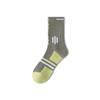 Meias de Algodão Femininas de Cano Médio para Primavera e Outono, Absorventes de Suor, Respiráveis, Resistentes a Odores, Adequadas para Esportes, Corrida, Fitness e Badminton