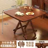 Mesa plegable juego de mesa Guandan mesa de ajedrez mesa y silla plegables mesa de comedor diaria mesa de puesto plegable exterior portátil