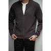 Cardigan Chaqueta de Punto MA1 Aviador Retro Americano Cuatro Agujas Otoño e Invierno Cuello de Béisbol Suéter Moda Masculina