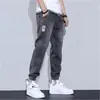 Jeans hombre otoño 2024 nueva marca de moda holgados puntera de trabajo Harlan pantalones de primavera y otoño pantalones de hombre invierno