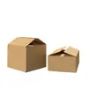 Caja de Papel Cuadrada Plana Grande Venta al por Mayor de Puntos Embalaje para Mudanzas Logística Express Impresión de Lotes Pequeños Caja de Embalaje con Logo