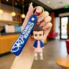 Chaveiro Popular de Boneca Stranger Things Estilo Casal Acessório de Bolsa Pingente Decoração de Chaveiro de Carro Pequeno Presente